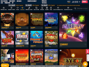 Dream Vegas Casino software screenshot