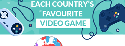 Most Popular Video Games Per Country