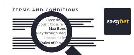 EasyBet Casino Terms and Conditions