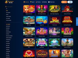 Euphoria Wins Casino software screenshot