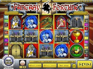 GoldenLady Casino software screenshot