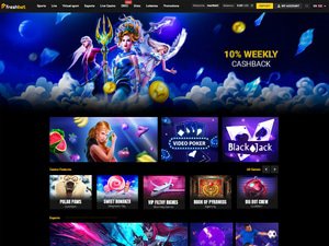 Fresh-Bet website screenshot