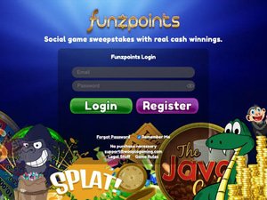 Funzpoints website screenshot