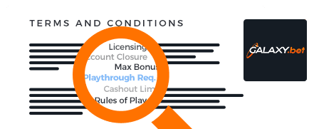 Galaxy Casino Terms