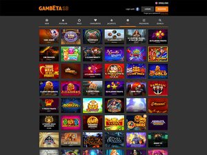 Gambeta10 Casino software screenshot