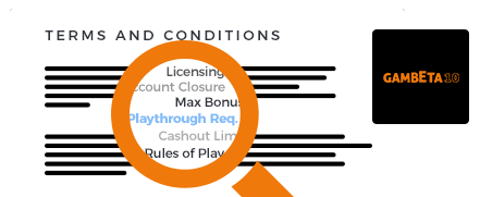 Gambeta10 Casino Terms