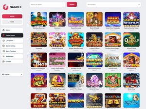 Gamblii Casino software screenshot