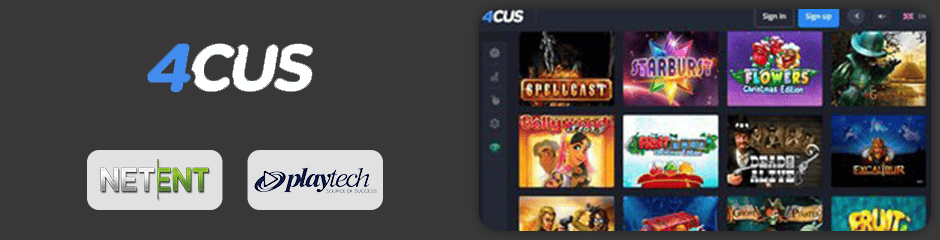 4Cus Casino games and software