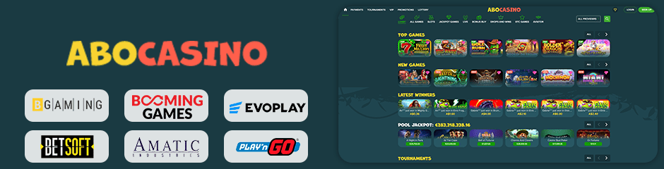 Abo Casino games and software