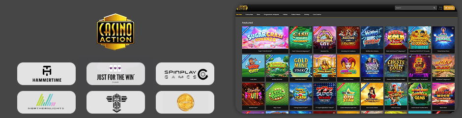 Action Casino games and software