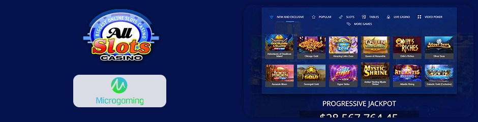 All Slots Casino games and software