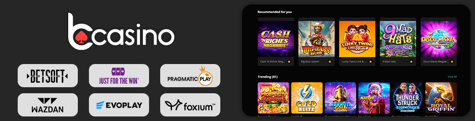 bCasino games and software