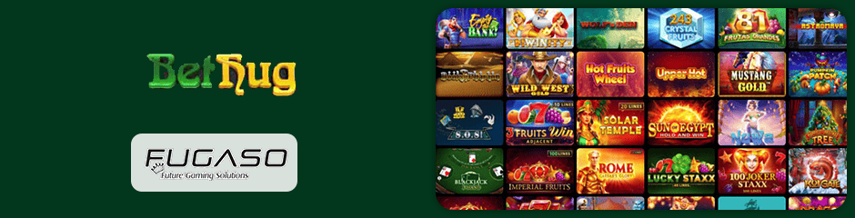 BetHug Casino games and software