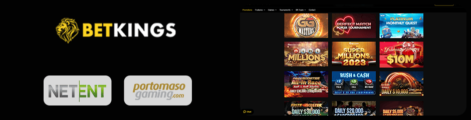 betkings casino games and software