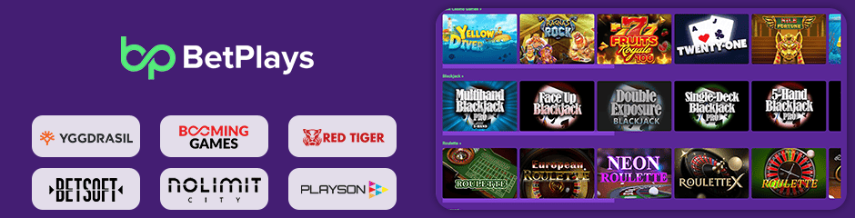 betplays casino games and software