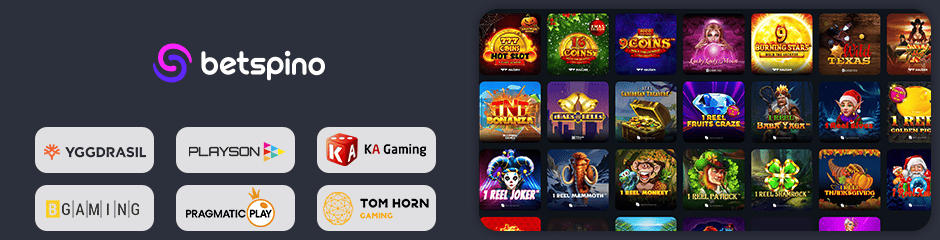 betspino casino games and software