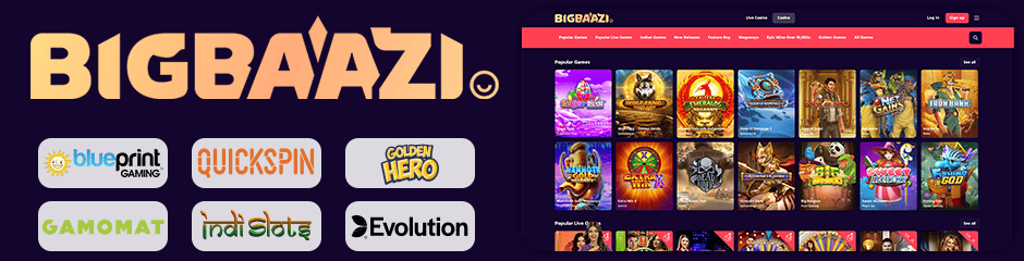 Bigbaazi Casino games and software