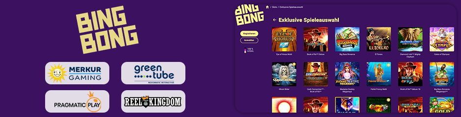 Bingbong Casino games and software