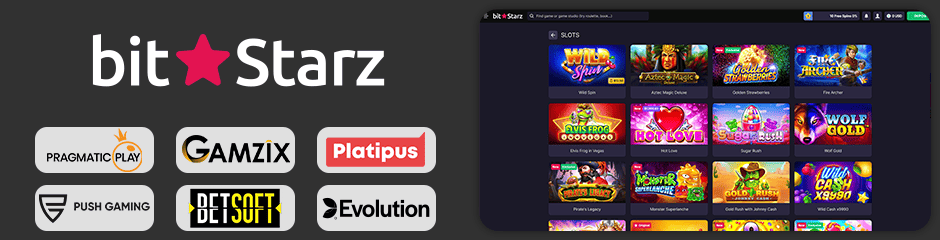 Bitstarz Casino games and software