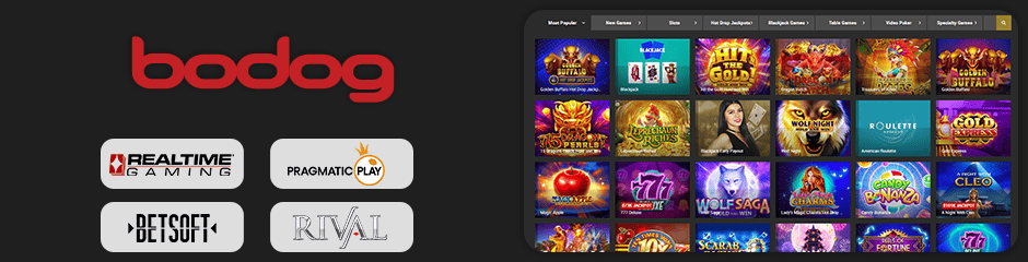 Bodog Casino games and software