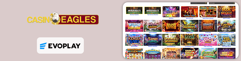 CasinoEagles game and software