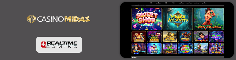 midas casino games and software