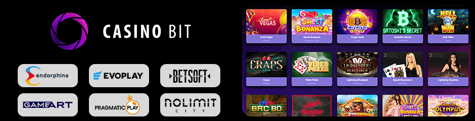 Casinobit.io games and software