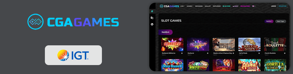 CGA Games Casino games and software