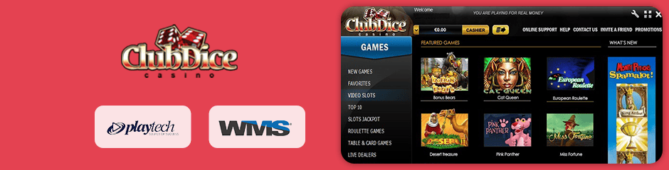Club Dice Casino games and software
