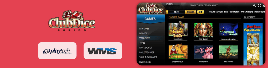 Club Dice Casino games and software