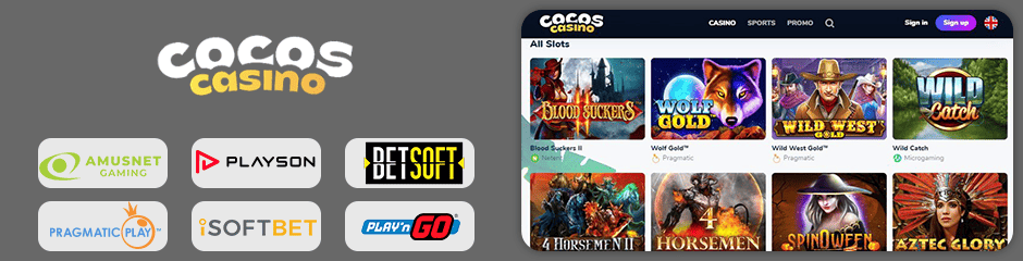 Cocos Casino games and software