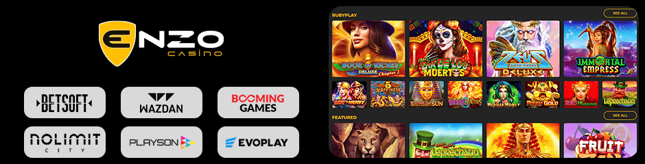 Enzo Casino games and software