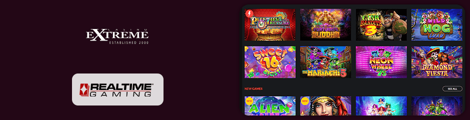 Casino Extreme games and software