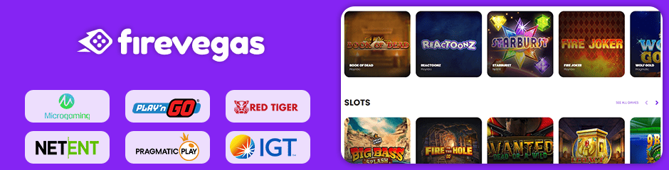 FireVegas Casino games and software