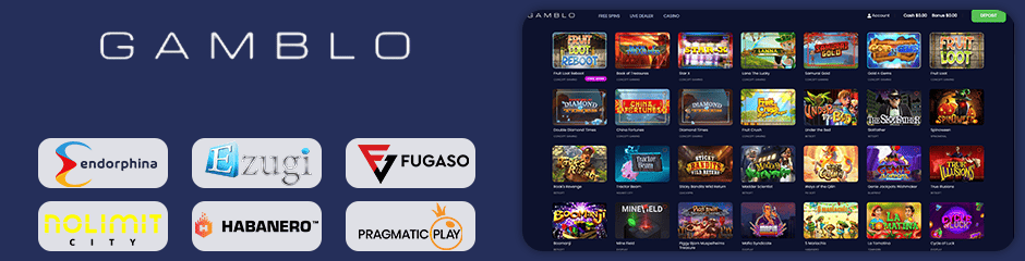Gamblo Casino games and software