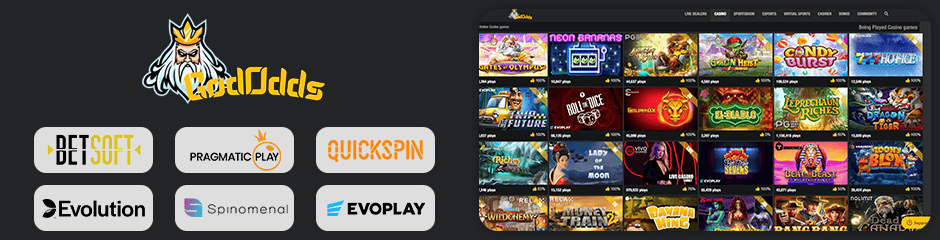 God Odds Casino games and software