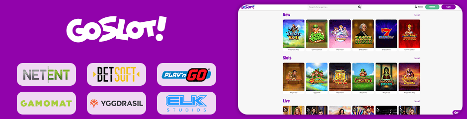 Go Slot Casino games and software