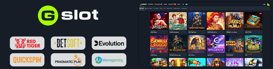 gslot games and software