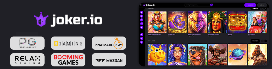 Joker.io Casino games and software