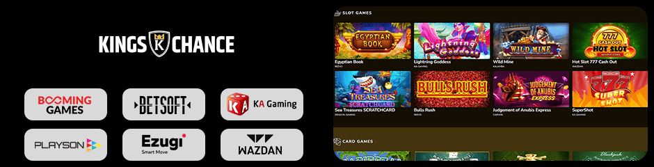 kings chance casino games and software