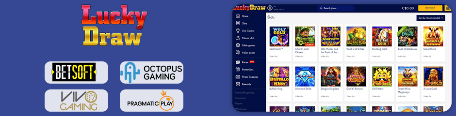 LuckyDraw Casino games and software