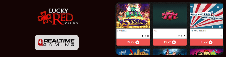 Lucky Red Casino games and software