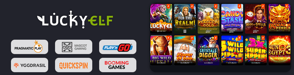 Lucky Elf Casino games and software