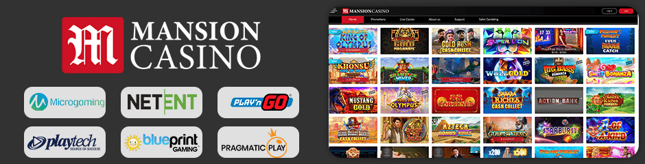 Mansion Casino games and software