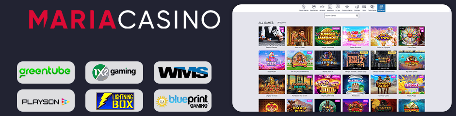 Maria Casino games and software