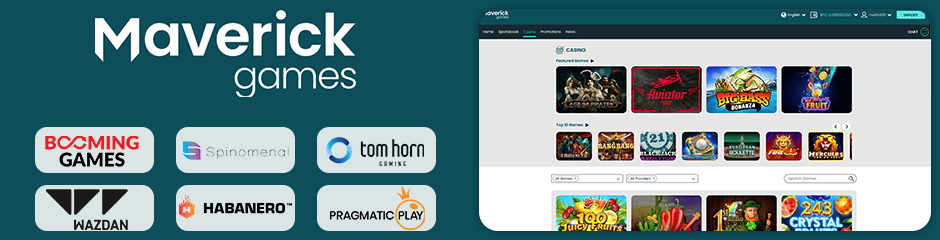 Maverick Games Casino games and software