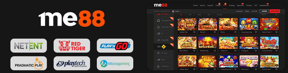 Me 88 Game Casino games and software