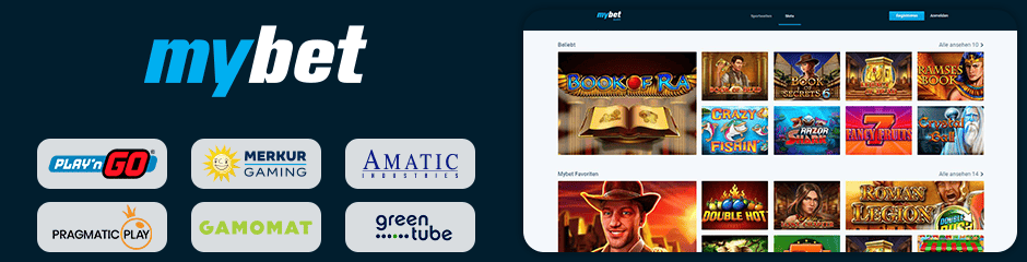 MyBet Casino games and software