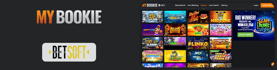 my bookie casino games and software
