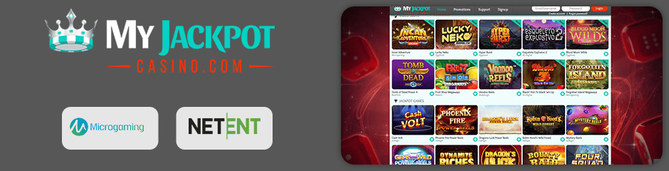 my jackpot casino games and software